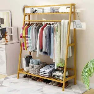 Wooden Clothes Rack